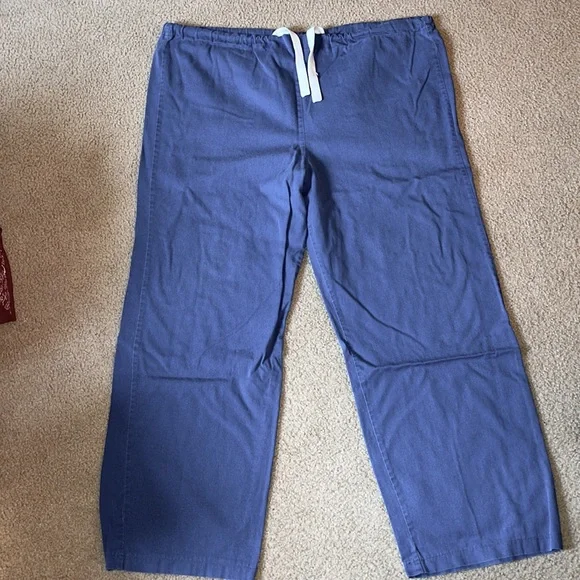 Scrub Pants, Blue, Unisex, EUC - Picture 3 of 3